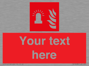 Custom Fire: Fire alarm flashing light